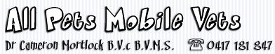 All Pets Mobile Vets. - Gold Coast Vets 0