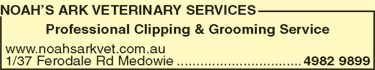 Noah's Ark Veterinary Services - Gold Coast Vets 2