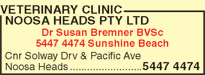 Veterinary Clinic Noosa Heads Pty Ltd - Gold Coast Vets 2